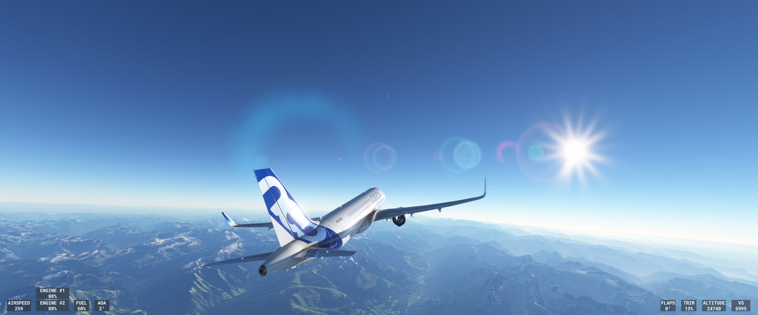 MICROSOFT FLIGHT SIMULATOR AIRBUS A320 NEO | VIVRE-MOTION