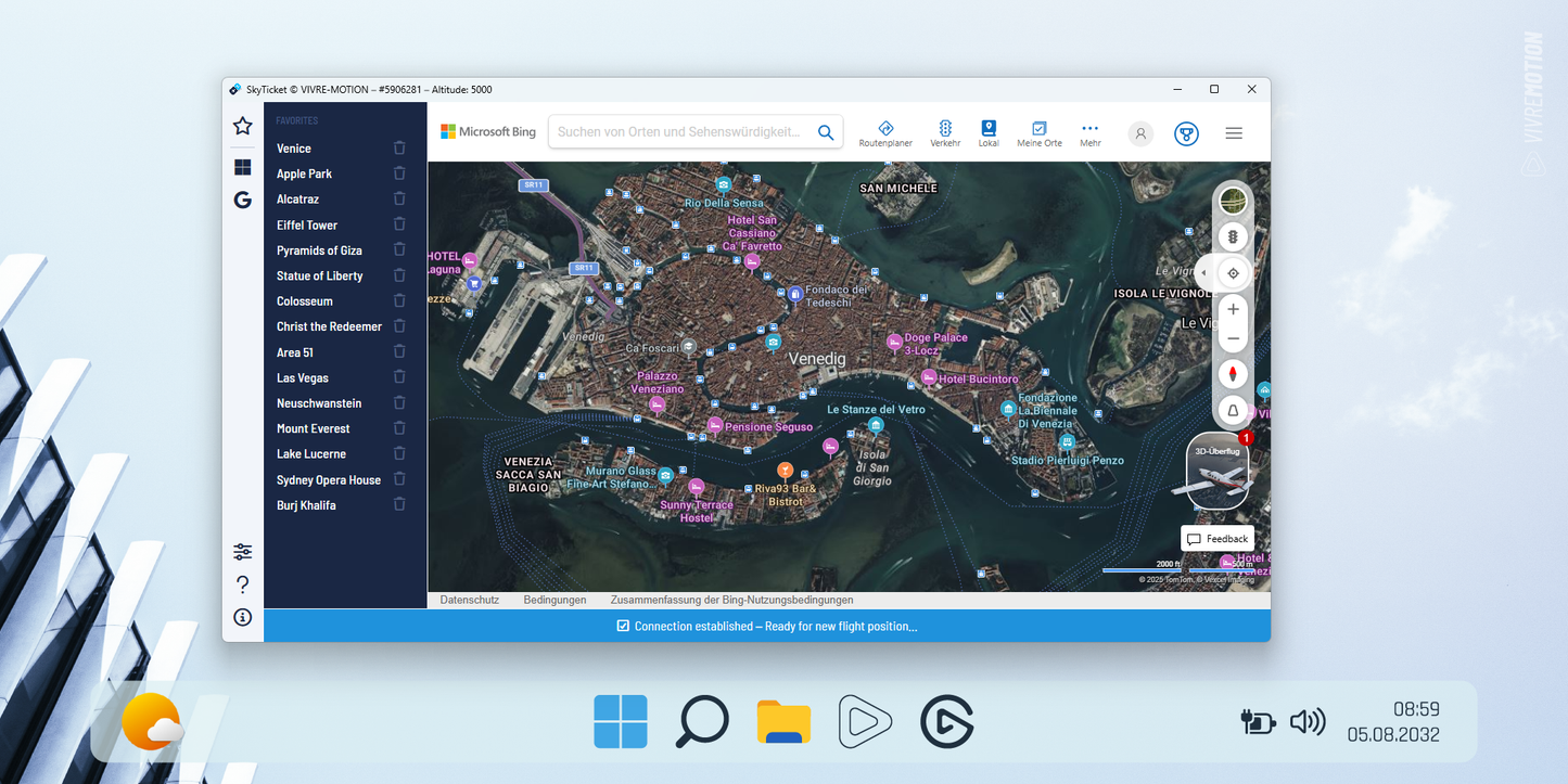 SKY TICKET UI | Venice | Stream Deck Plugin