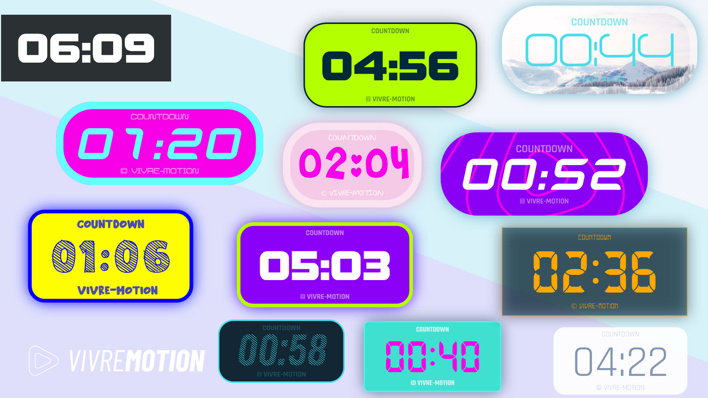 COUNTDOWN TIMER Presets Stream Deck Plugin