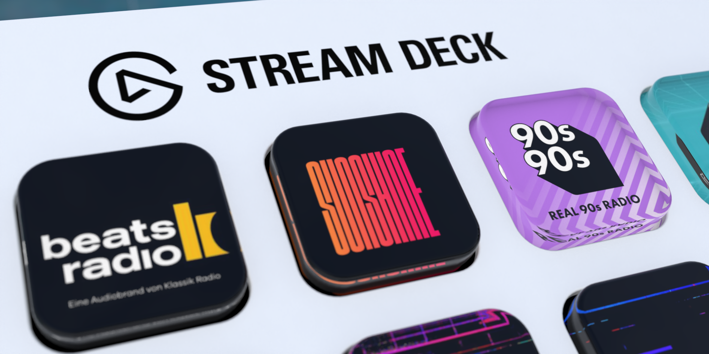 LIVE RADIO INTERFACE | STREAM DECK PLUGIN | VIVRE-MOTION