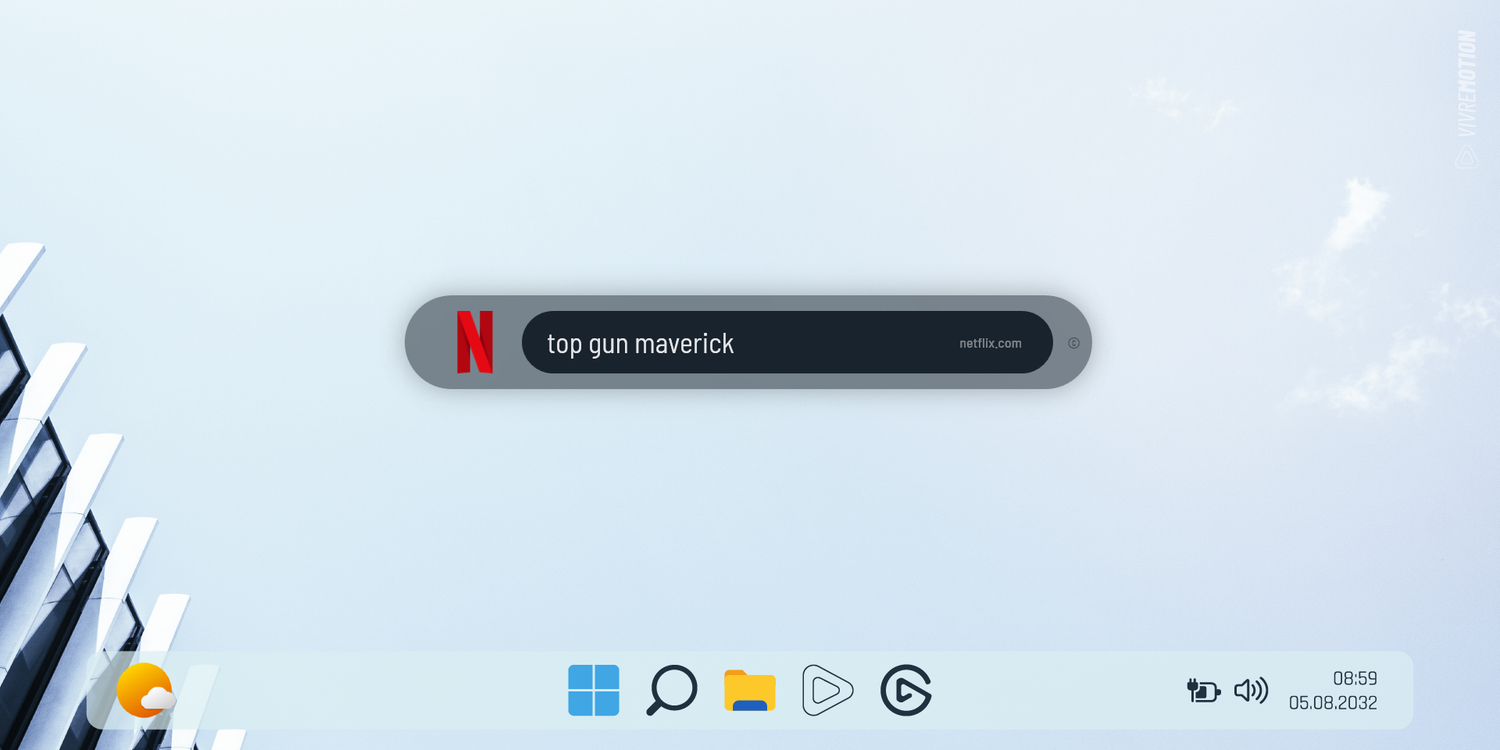 DYNAMIC SEARCH ISLAND INTERFACE | Stream Deck Icons |  VIVRE-MOTION