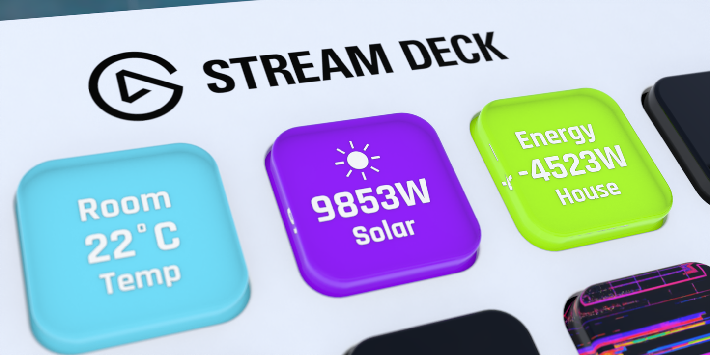 IOT MONITOR PREVIEW | STREAM DECK PLUGIN | VIVRE-MOTION