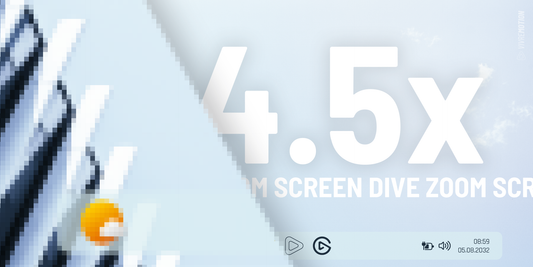 SCREEN DIVE Desktop Zoom Magnifier | VIVRE-MOTION