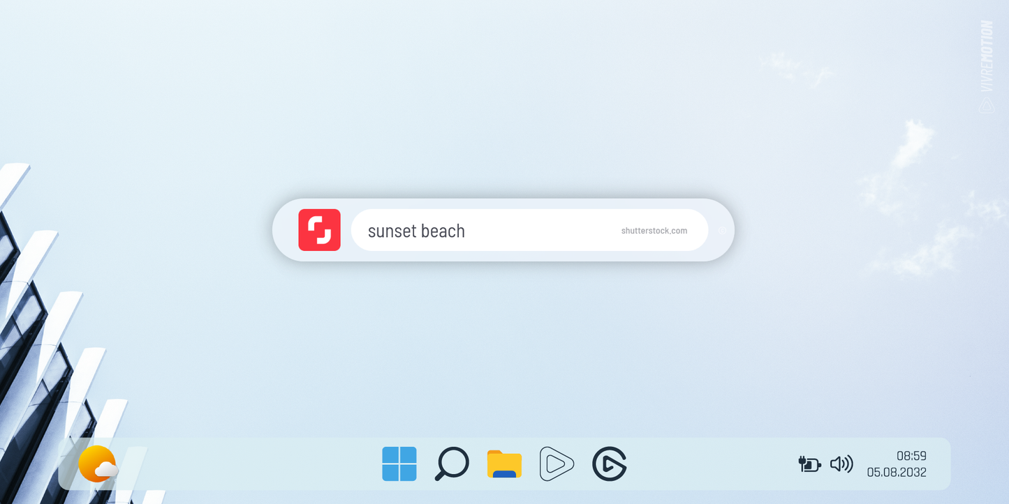 DYNAMIC SEARCH ISLAND INTERFACE | Stream Deck Icons | VIVRE-MOTION