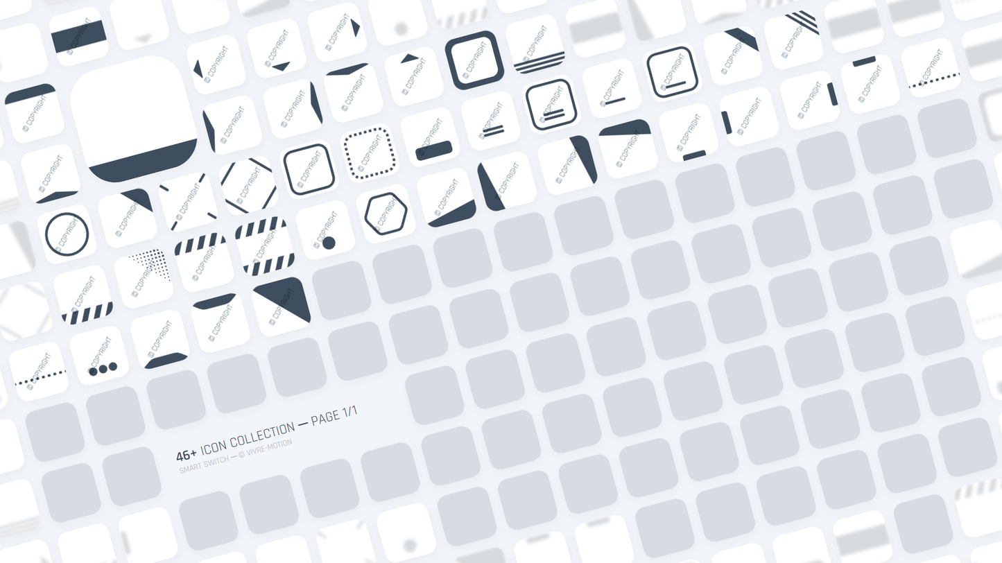 SMART SWITCH ─ RGB HOTKEY STREAM DECK ICONS ─ VIVRE-MOTION