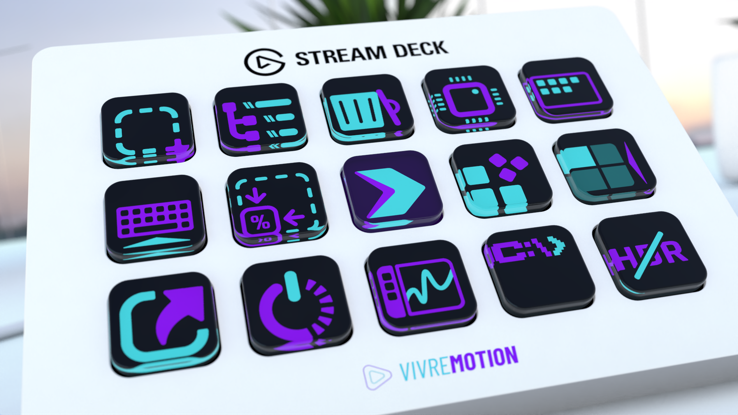 Windows Cockpit Stream Deck Plugin | VIVRE-MOTION