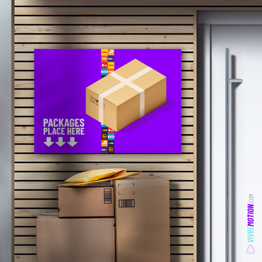 PACKAGE PLACE PAKET SCHILD | STREAM DECK ICONS| VIVRE-MOTION