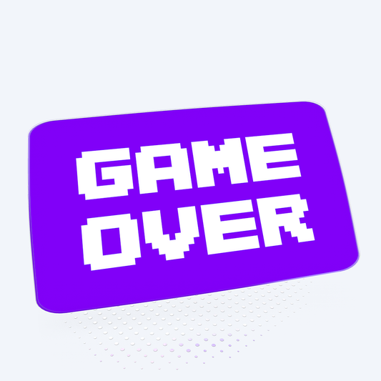 GAME OVER SCREENSAVER COVER | VIVRE-MOTION