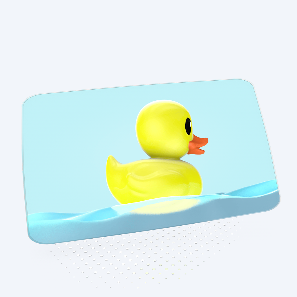 DUCK TOY ─ Animated GIF Screensaver