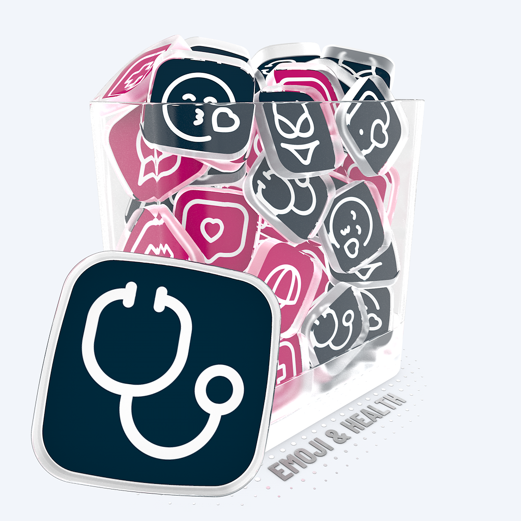 CHERRY EMOJI, PEOPLE & HEALTH COVER ─ RGB HOTKEY STREAM DECK ICONS ─ VIVRE-MOTION