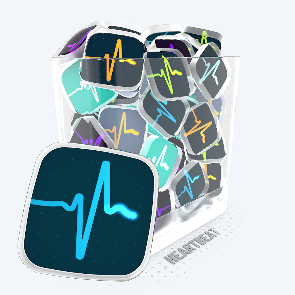 HEARTBEAT ECG COVER | STREAM DECK ICONS | VIVRE-MOTION