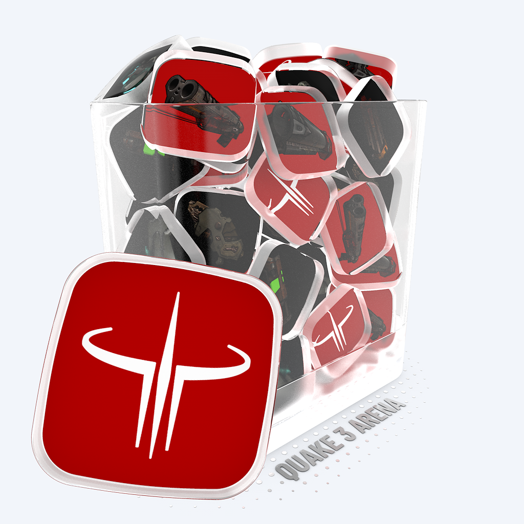 QUAKE 3 ARENA COVER | STREAM DECK ICONS | VIVRE-MOTION