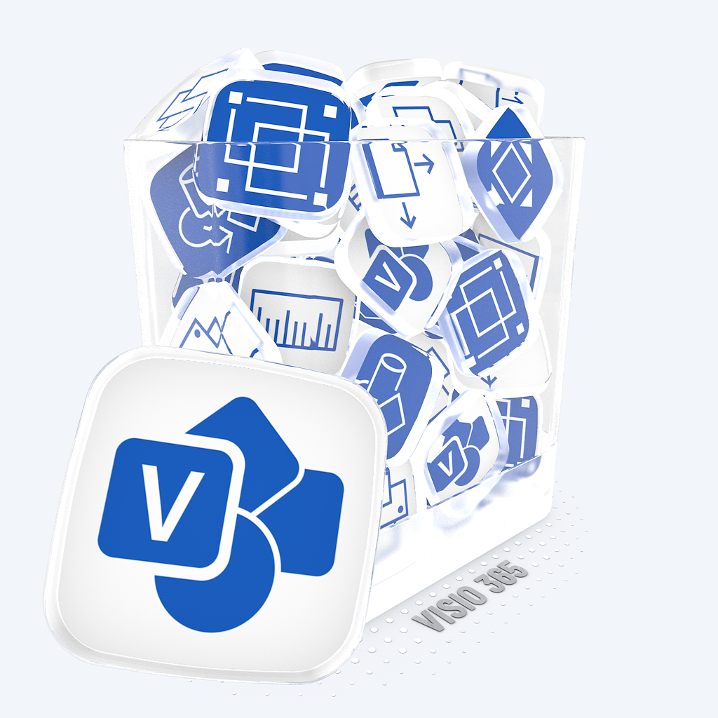 VISIO 365 OFFICE - STREAM DECK ICONS | VIVRE-MOTION