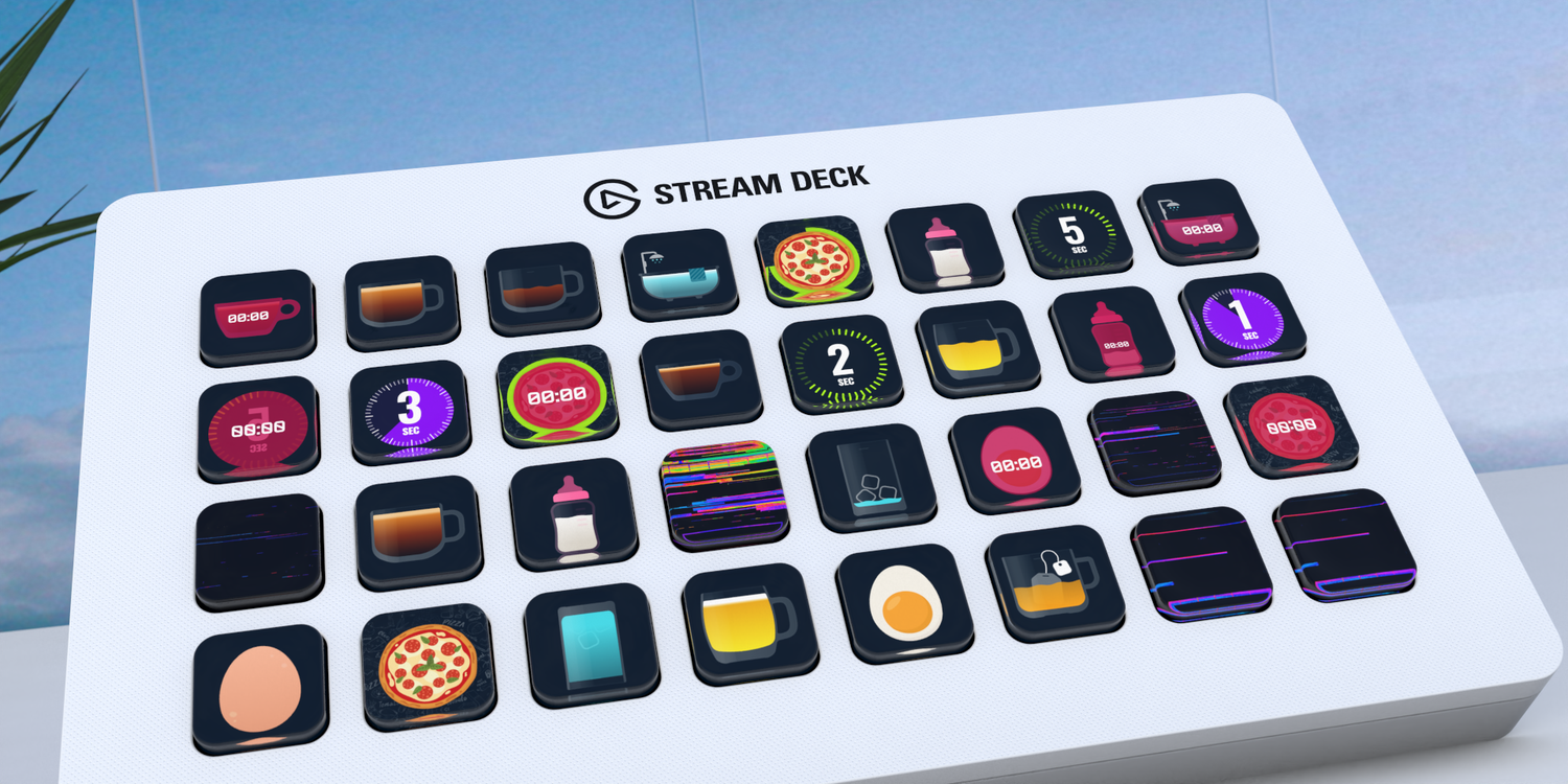 COFFEE & KITCHEN TIMER PREVIEW | VIVRE-MOTION | STREAM DECK PLUGIN