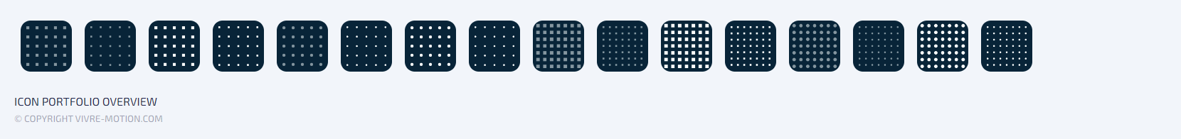 DOT MATRIX - STREAM DECK ICONS | VIVRE-MOTION