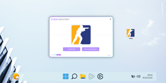 JOLIE APP EXE ICON EXTRACT COVER | VIVRE-MOTION
