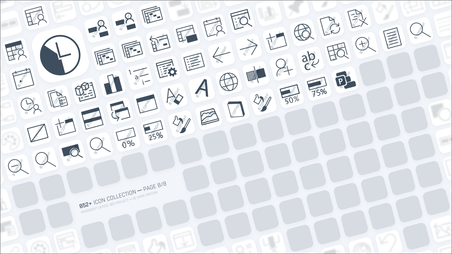 Project Streams Icon PROJECT 365 OFFICE - STREAM DECK ICONS | VIVRE-MOTION