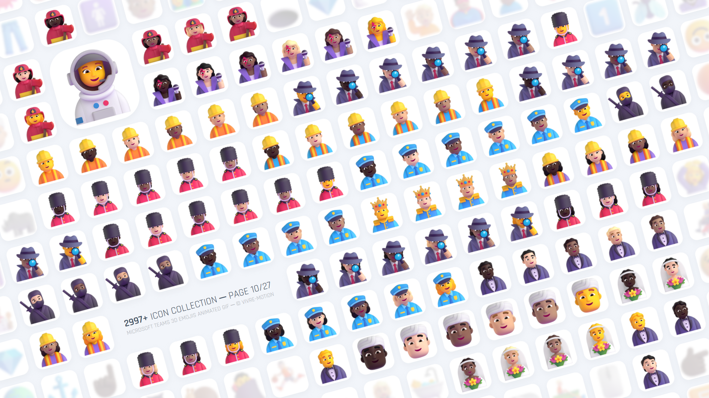 MICROSOFT TEAMS 3D EMOJIS ANIMATED GIF | Stream Deck Icons
