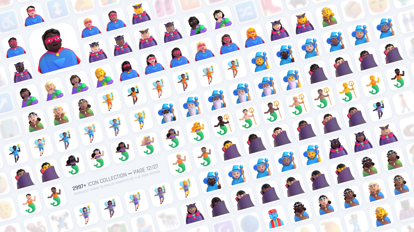 MICROSOFT TEAMS 3D EMOJIS ANIMATED GIF | Stream Deck Icons