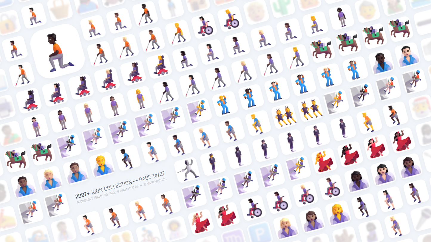 MICROSOFT TEAMS 3D EMOJIS ANIMATED GIF | Stream Deck Icons