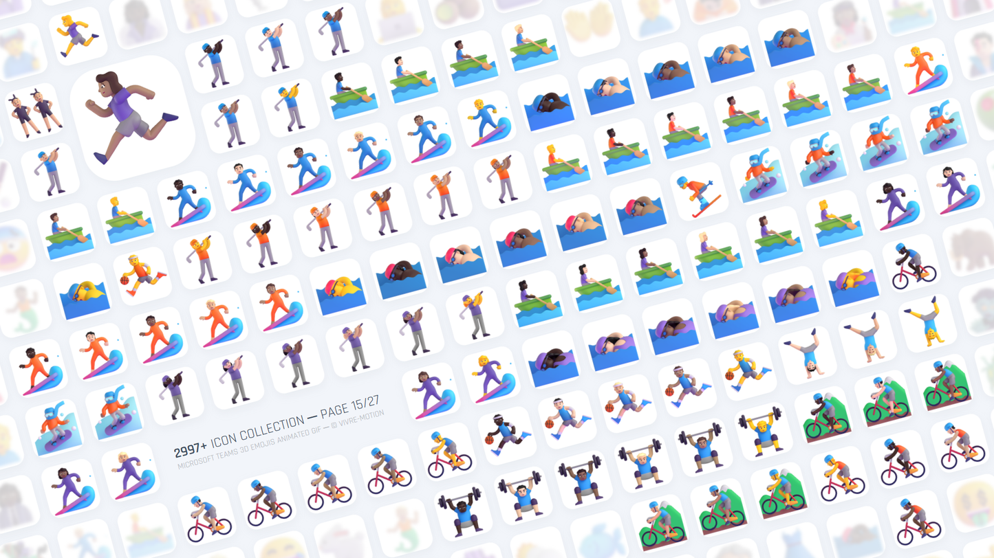 MICROSOFT TEAMS 3D EMOJIS ANIMATED GIF | Stream Deck Icons