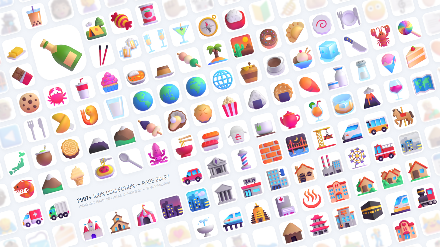 MICROSOFT TEAMS 3D EMOJIS ANIMATED GIF | Stream Deck Icons