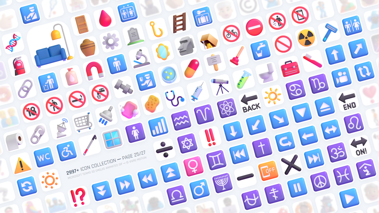 MICROSOFT TEAMS 3D EMOJIS ANIMATED GIF | Stream Deck Icons
