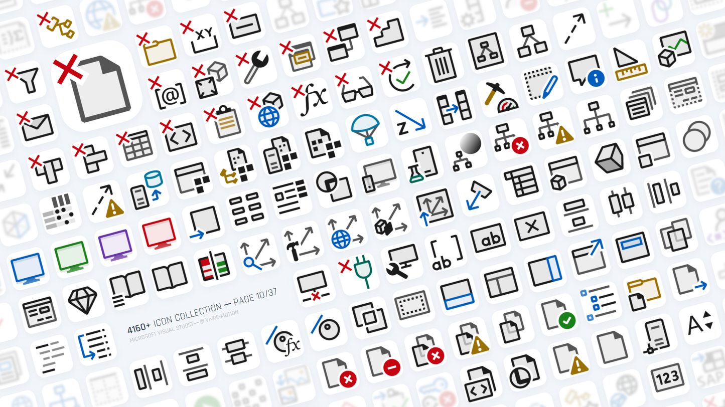 MICROSOFT VISUAL STUDIO ─ Stream Deck Icons ─ RGB Hotkeys