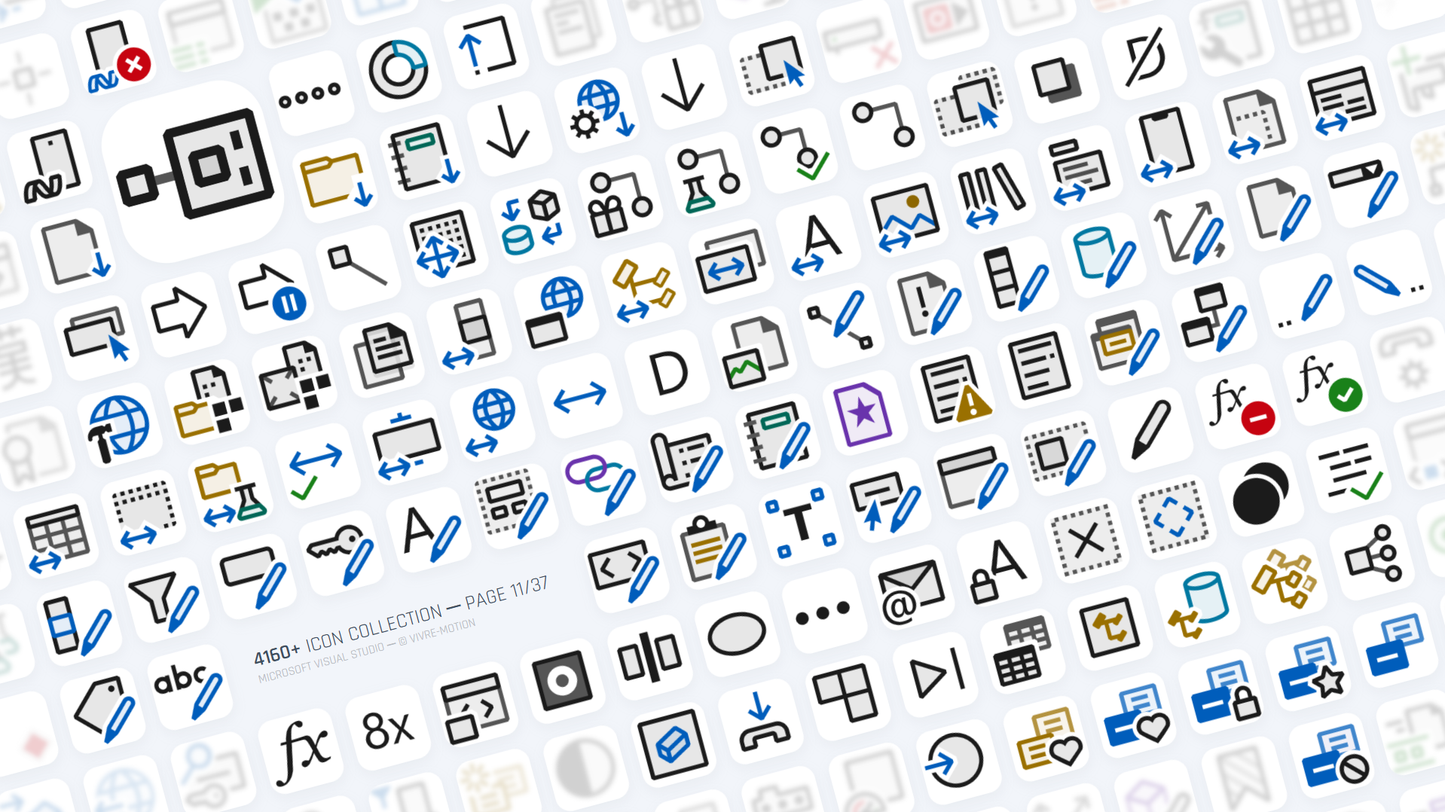 MICROSOFT VISUAL STUDIO ─ Stream Deck Icons ─ RGB Hotkeys