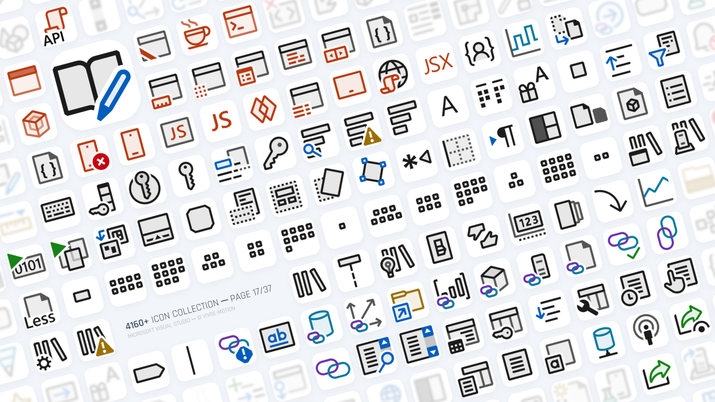 MICROSOFT VISUAL STUDIO ─ Stream Deck Icons ─ RGB Hotkeys