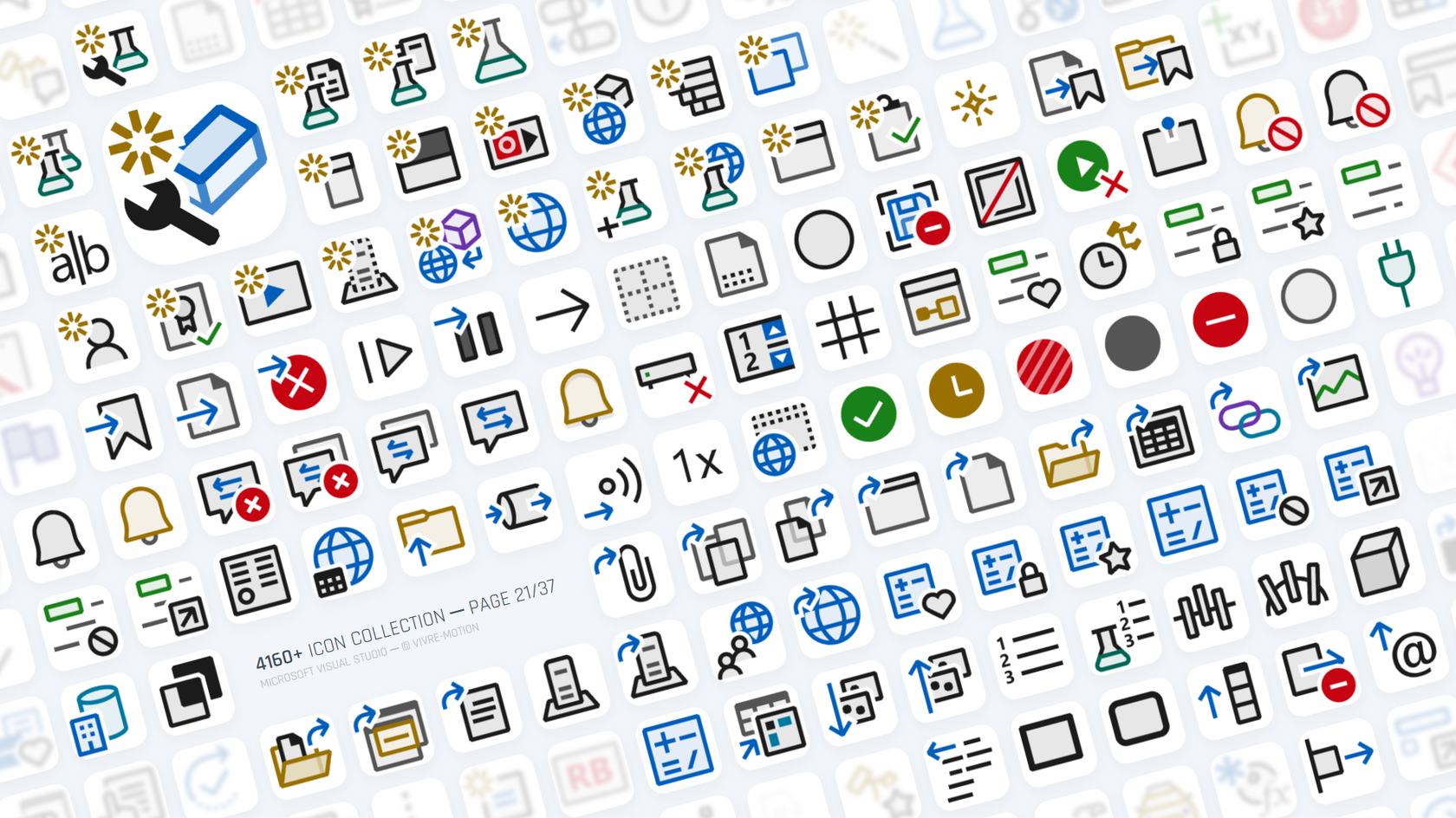 MICROSOFT VISUAL STUDIO - STREAM DECK ICONS | VIVRE-MOTION
