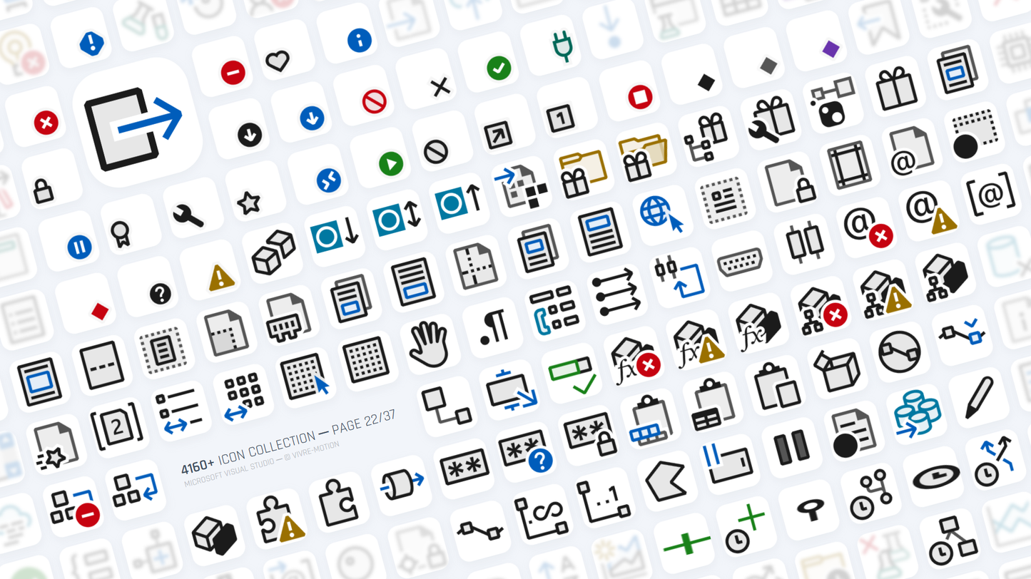 MICROSOFT VISUAL STUDIO ─ Stream Deck Icons ─ RGB Hotkeys