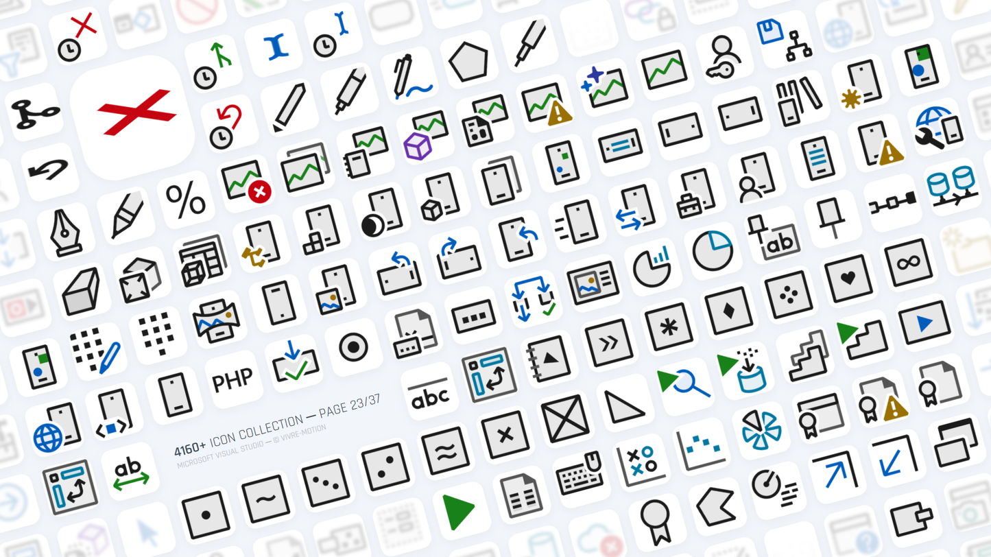 MICROSOFT VISUAL STUDIO ─ Stream Deck Icons ─ RGB Hotkeys
