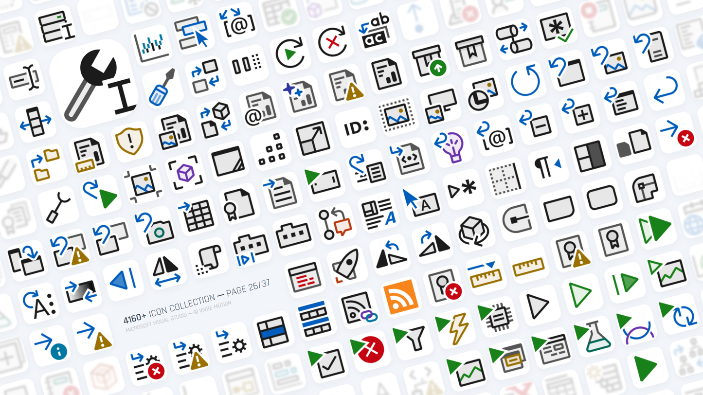 MICROSOFT VISUAL STUDIO ─ Stream Deck Icons ─ RGB Hotkeys