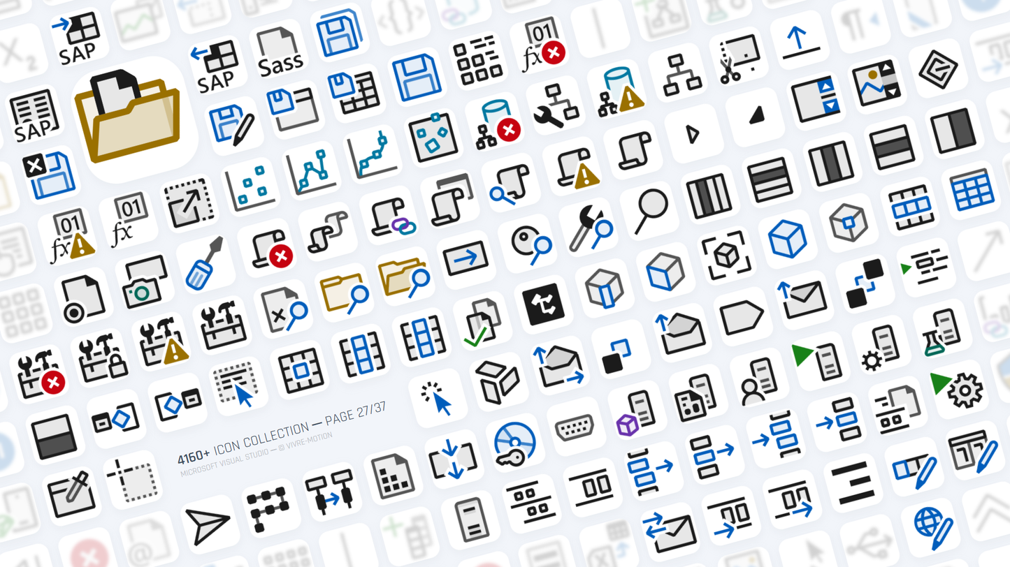 MICROSOFT VISUAL STUDIO ─ Stream Deck Icons ─ RGB Hotkeys