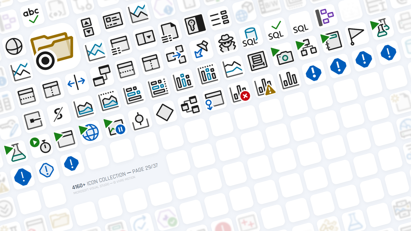 MICROSOFT VISUAL STUDIO ─ Stream Deck Icons ─ RGB Hotkeys