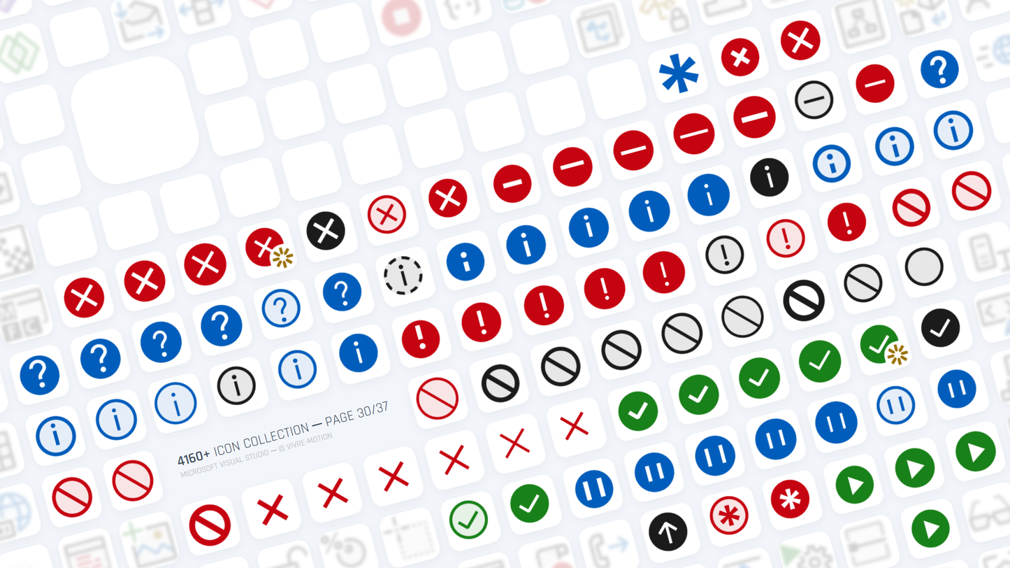 MICROSOFT VISUAL STUDIO ─ Stream Deck Icons ─ RGB Hotkeys