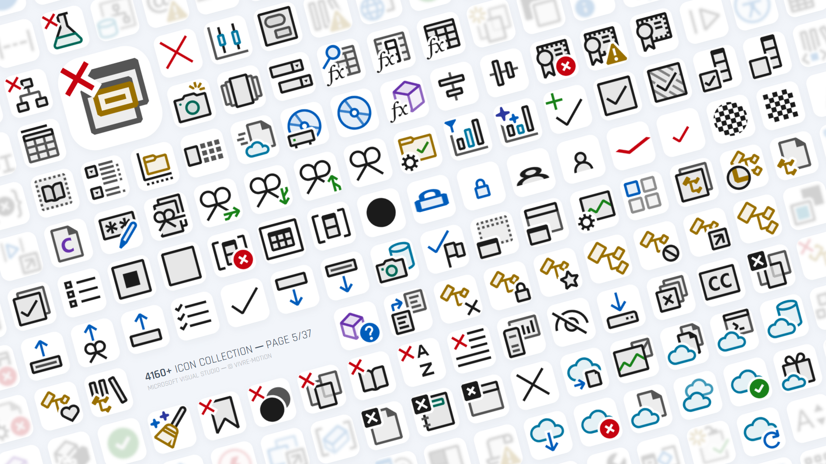 MICROSOFT VISUAL STUDIO - STREAM DECK ICONS | VIVRE-MOTION