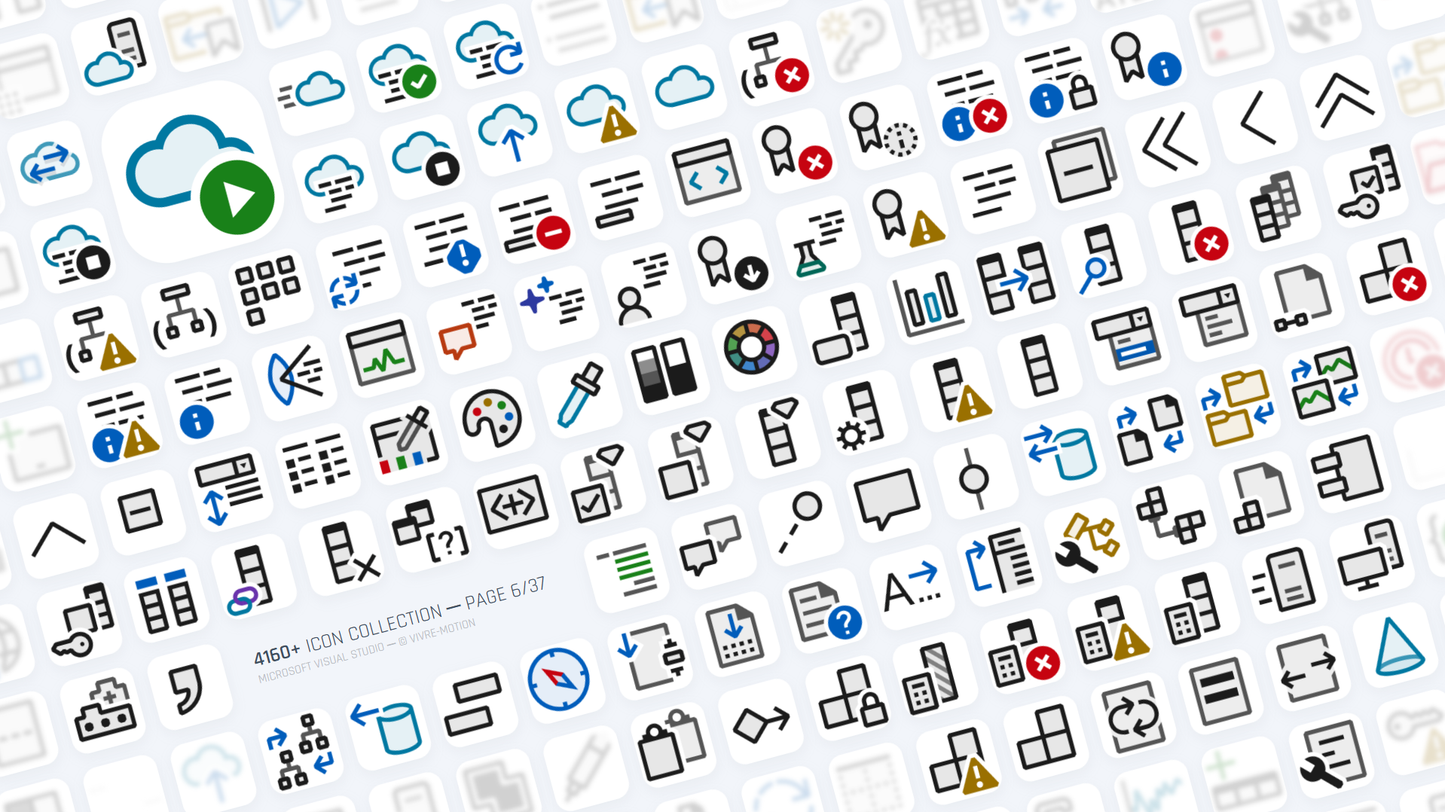 MICROSOFT VISUAL STUDIO ─ Stream Deck Icons ─ RGB Hotkeys