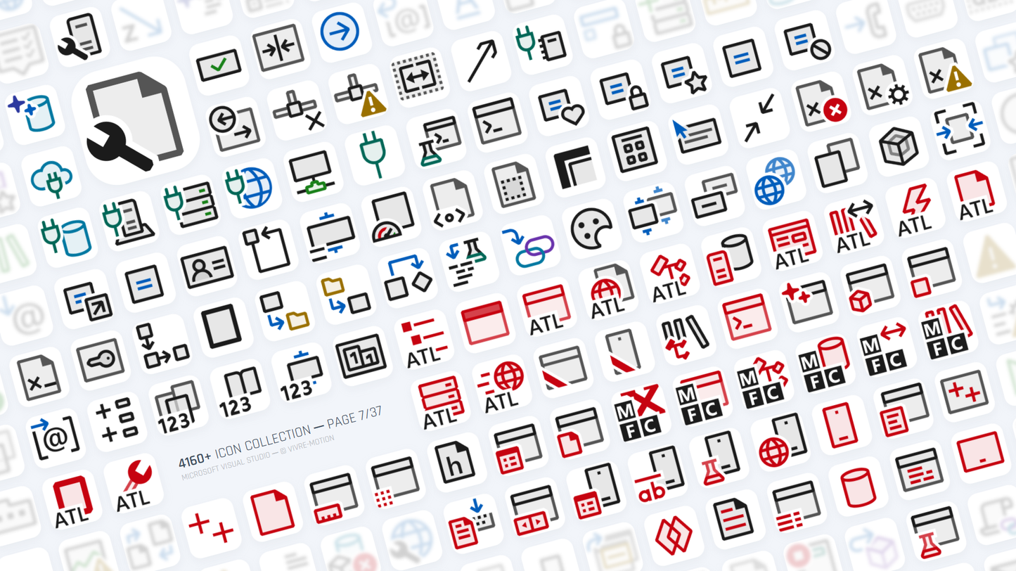 MICROSOFT VISUAL STUDIO ─ Stream Deck Icons ─ RGB Hotkeys
