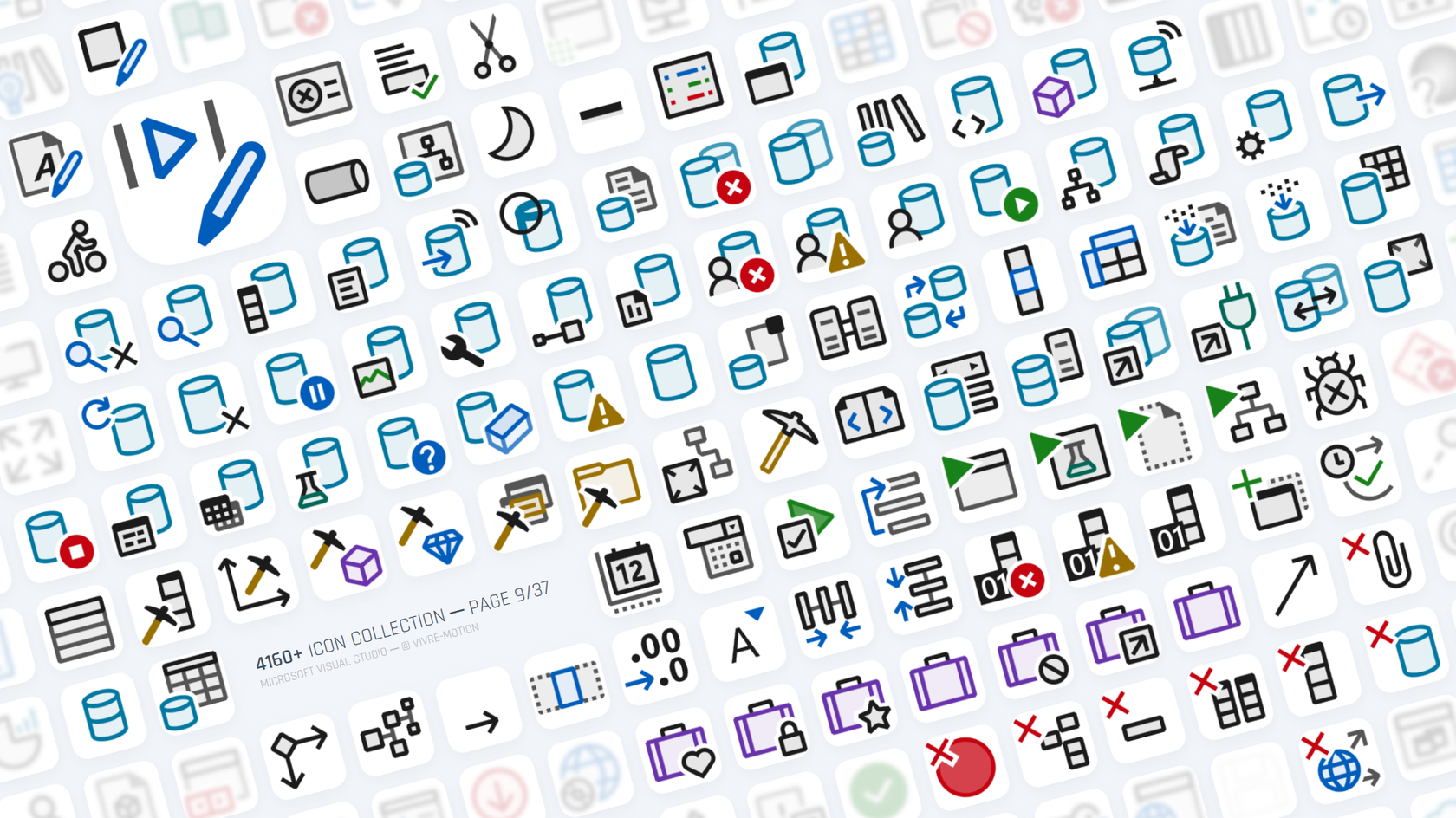 MICROSOFT VISUAL STUDIO - STREAM DECK ICONS | VIVRE-MOTION