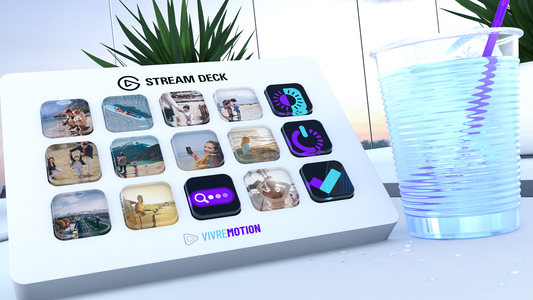 MOMENTS SLIDESHOW STREAM DECK ICONS|  PLUGIN ACTION | VIVRE-MOTION