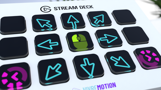 MOUSE INTERFACE REMOTE CONTROL STREAM DECK ICONS | PUGIN | VIVRE-MOTION