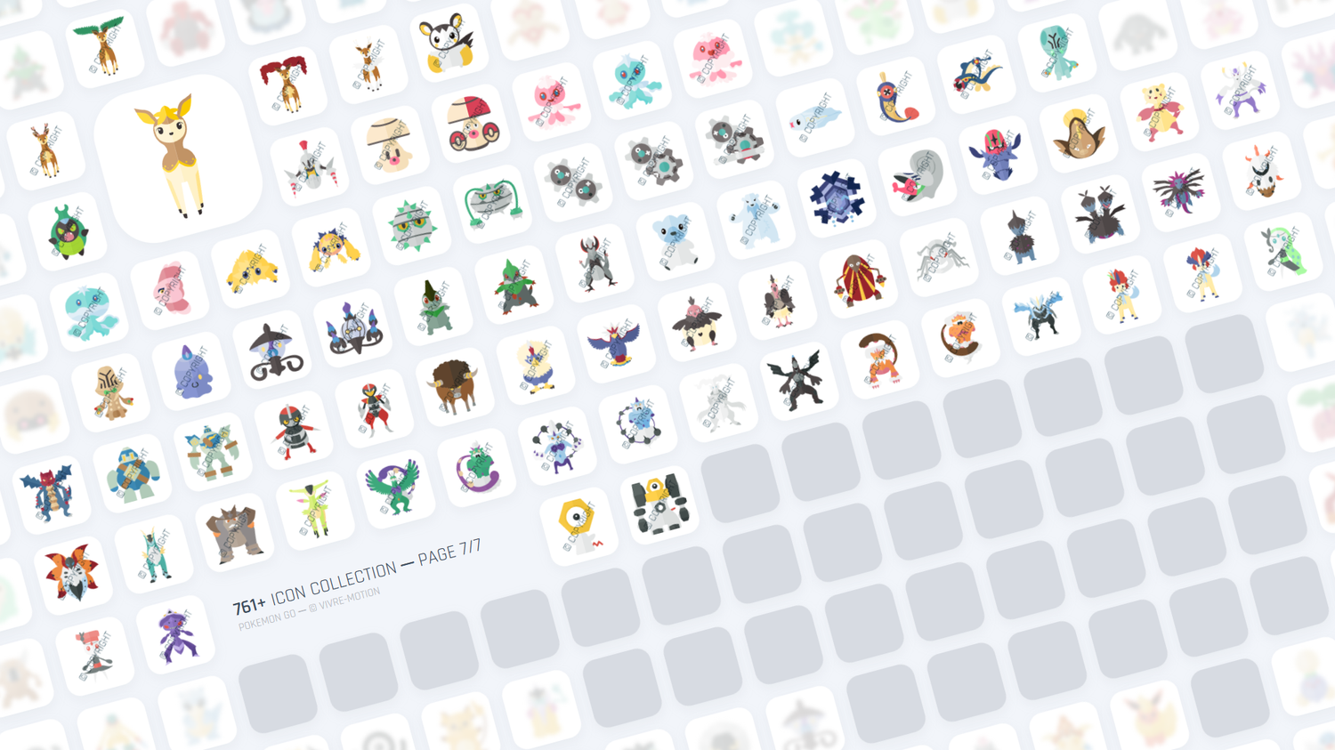 POKEMON GO ─ RGB HOTKEY STREAM DECK ICONS ─ VIVRE-MOTION