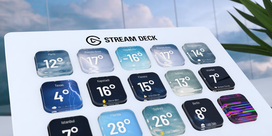 WEATHER WIDGET PREVIEW | STREAM DECK PLUGIN | VIVRE-MOTION