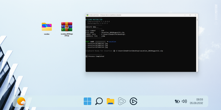 ZIP MANAGER | WINDOWS | STREAM DECK PLUGIN