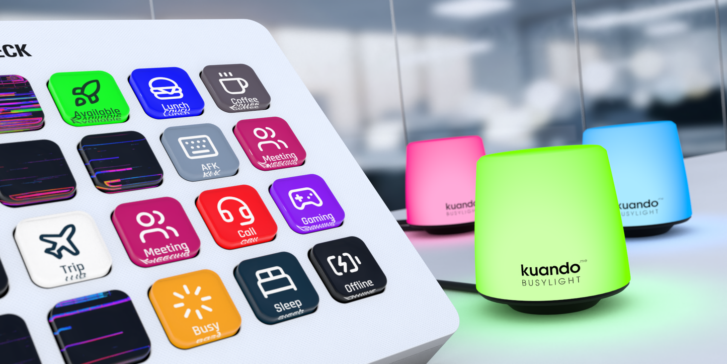 KUANDO BUSYLIGHT UC ALPHA SETUP | VIVRE-MOTION | STREAM DECK PLUGIN