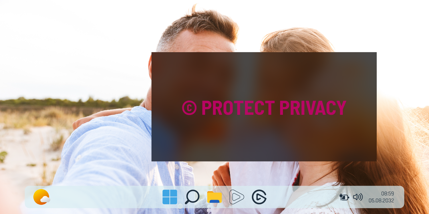 Privacy Glass Confidential Overlay Preview Desktop Protect Privacy Family | VIVRE-MOTION