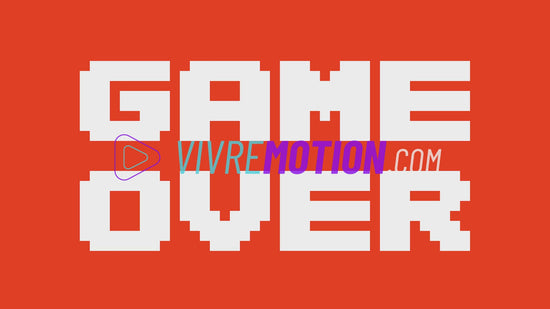 GAME OVER SCREENSAVER PREVIEW | VIVRE-MOTION