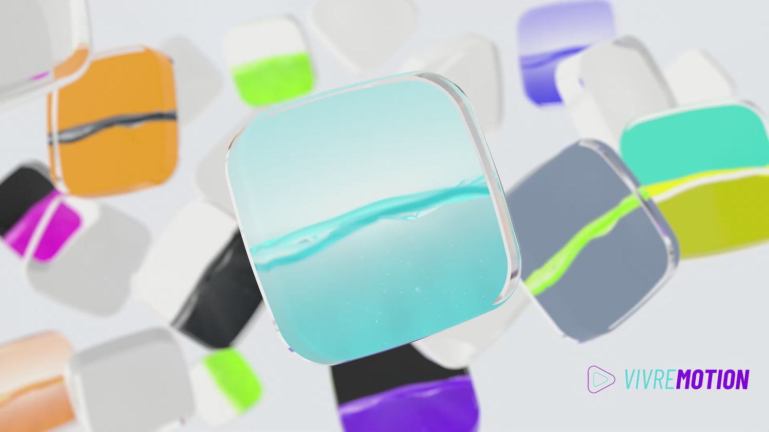 SPLIT SHOT WATER WAVE | STREAM DECK ICONS | VIVRE-MOTION